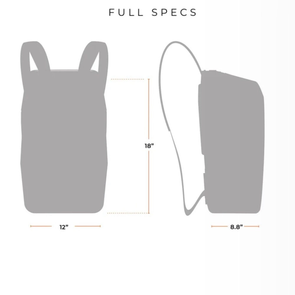 Briggs & Riley Black Cargo Backpack - Picture 13 of 14